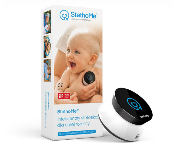 StethoMe Stetoskop inteligentny z AI do użytku domowego - 1237808 - zdjęcie